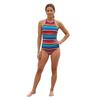 Zoggs Womens/Ladies Mexicali Striped Strapless One Piece Swimsuit
