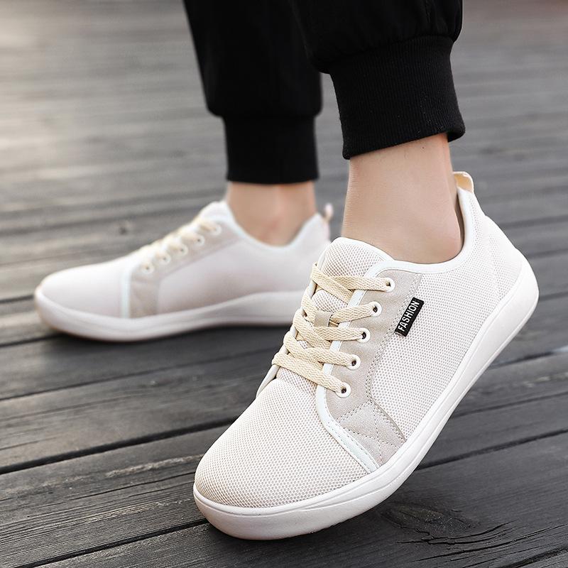 Mesh Shoes Wide Head Barefoot Large Size Wide Last Sports Shoes Soft Sole Comfortable Casual Trendy Shoes