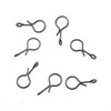 `Links Fly Fishing Snap Hooks Connectors Stainless Steel S/M/L 50pcs/set Useful`