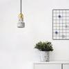 Nordic Loft Cement Pendant Light - Creative Terrazzo Decor for Bedroom, Bedside, Entrance, or Bar