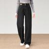JEEP Women's High-Waisted Straight-Leg Jeans