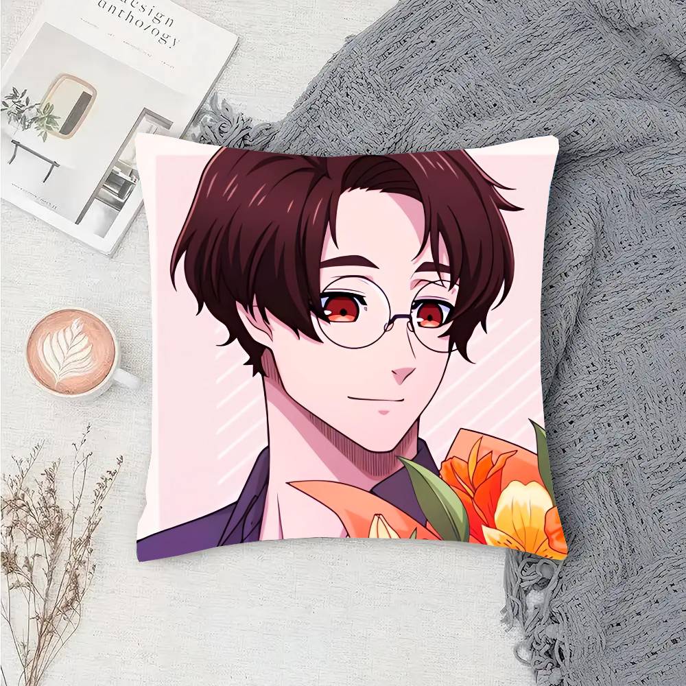 Kenyu Yukimiya Anime Blue Lock Pillow Case Sofa Cushion Cover Room Home Decoration