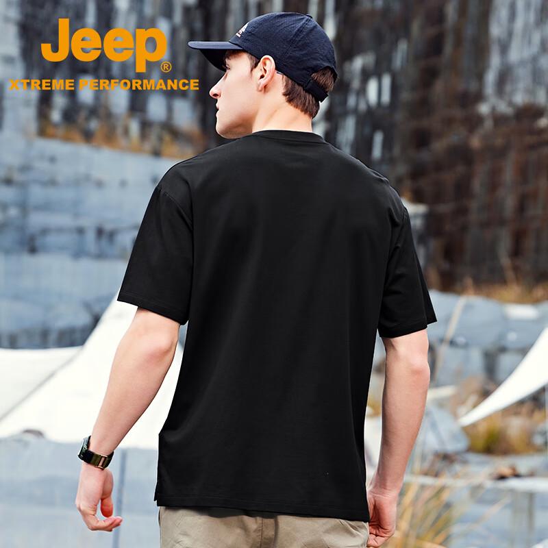 Jeep Men's Modal Blend Breathable Short-Sleeve Outdoor T-Shirt