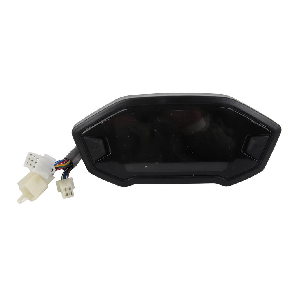 Motorcycle Instrument Panel LCD Digital Display Multifunctional Speedometer Odometer Tachometer for Motorbike