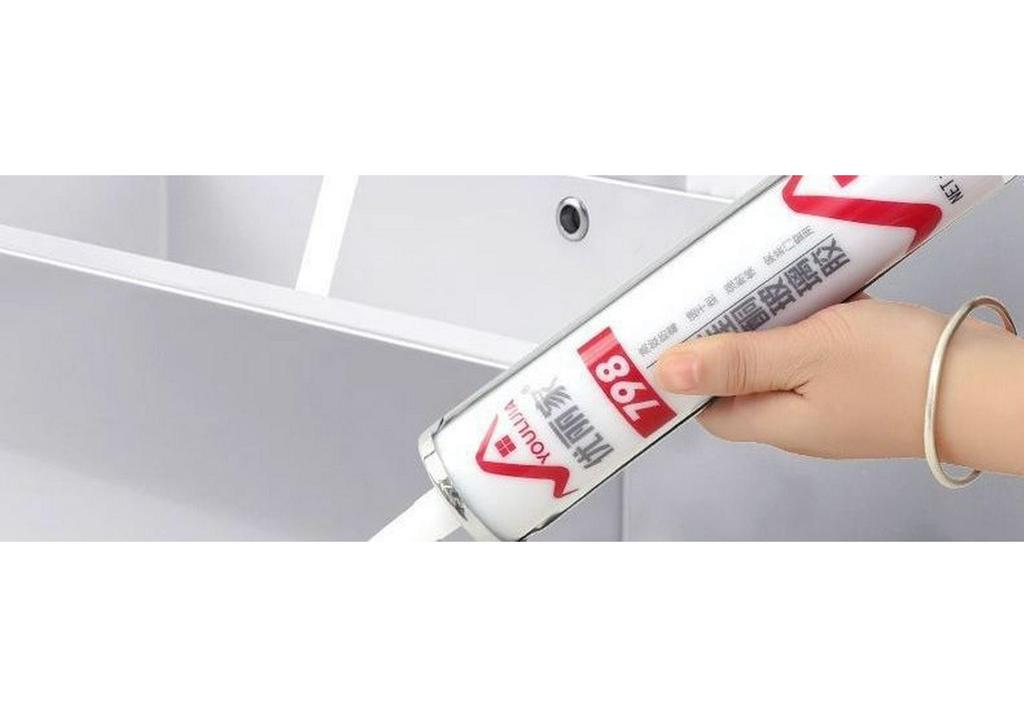 Eco-Friendly Quick-Dry Anti-Mildew Silicone Sealant for Glass, Transparent & Waterproof for Kitchen, Bathroom, Toilet, Door, and Window Applications