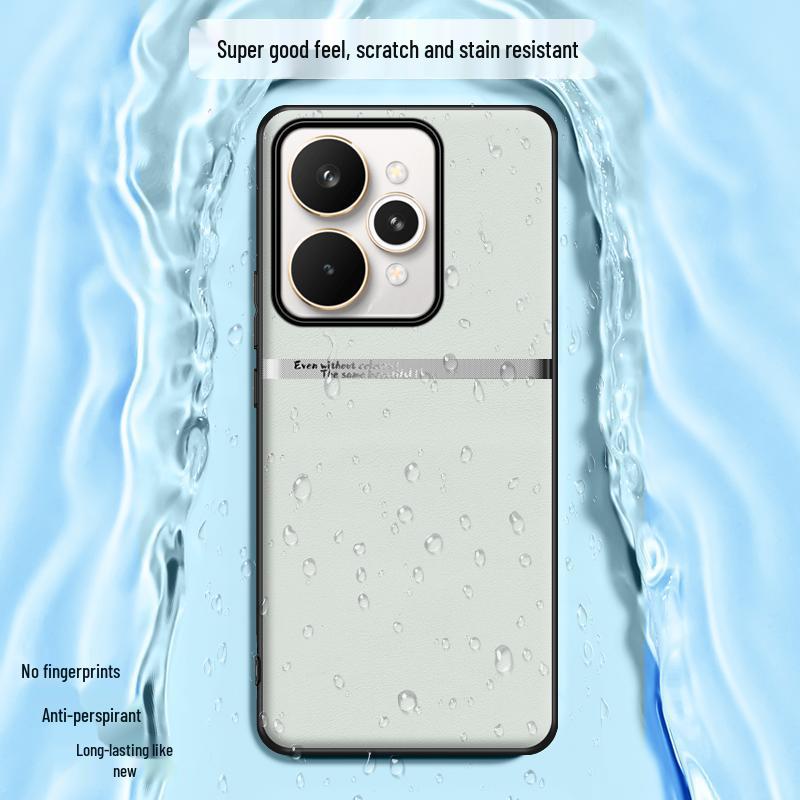 Realme 15 Pro H Liquid Leather Phone Case - Durable, Minimalist, High-End Business Design