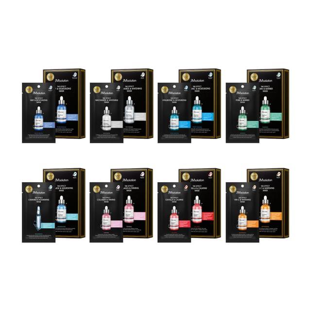 JMsolution - The Effect Mask Set - 8 Types NMF & Moisturizing