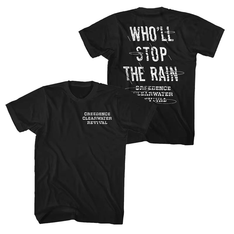 Fashion Creedence Clearwater Revival CCR Punk Classic T-shirt Unisex Men Women Short Sleeve Summer Round Neck Tee Streetwear