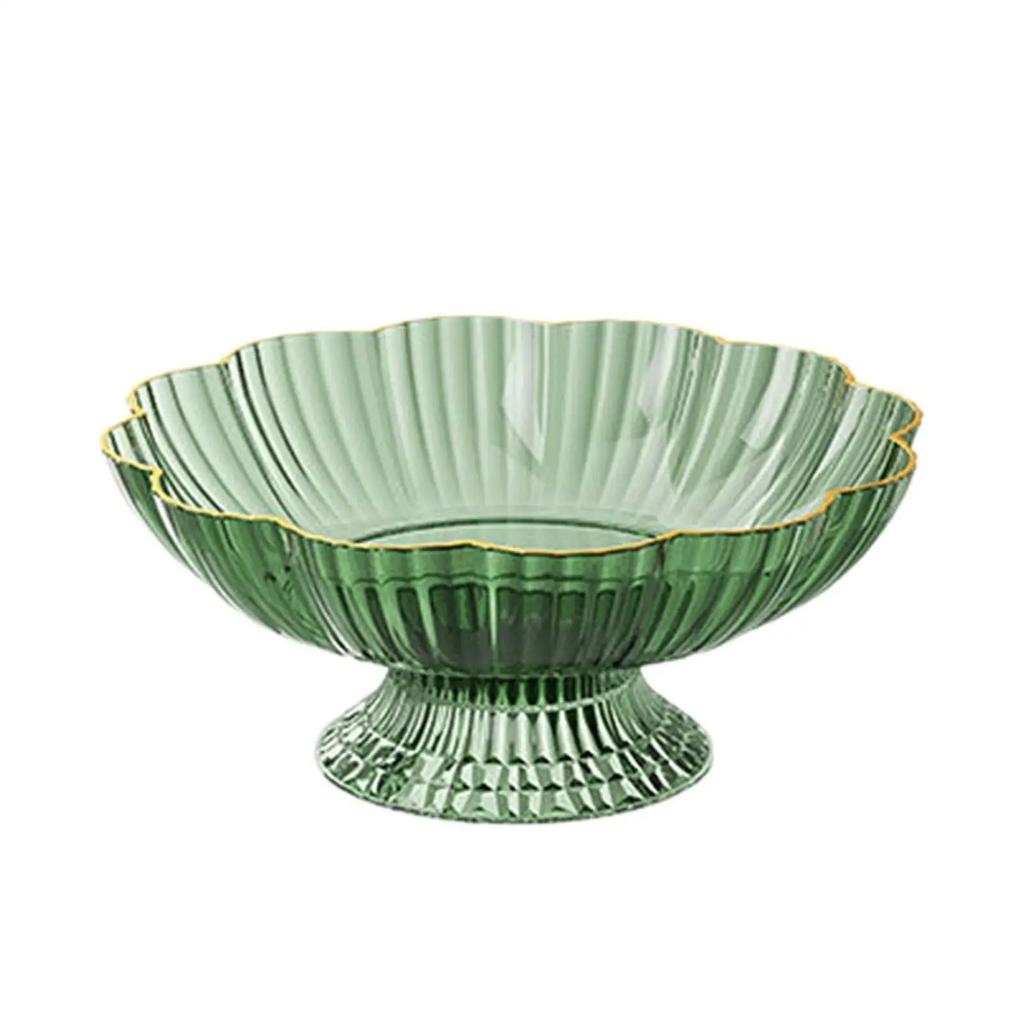 Fruit Bowl with Draining Holes Vegetable Holder Table Centerpiece Snack Holder for Kitchen Counter Office Home Decoration