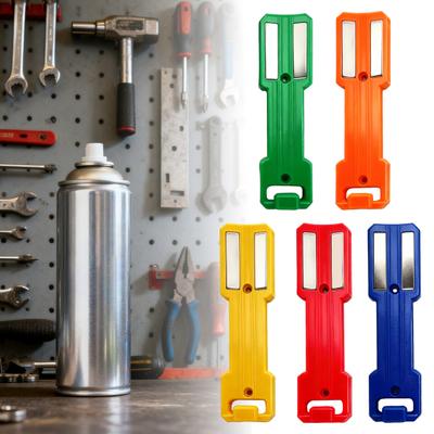 Yousheng Magnetic Aerosol Can Holder Garage Spray Can Holder Wall Mounted Organizer Holds Various Metal Bottles And Cans To Prevent Slipping Shaking
