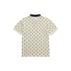 MLB Boston Red Sox Polo Shirt Men's Ecru 3LPQM0133-43BGL