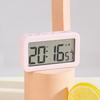 Elegant LCD Display Clock Digital Alarm Clock Fashionable Bedroom Alarm Clock