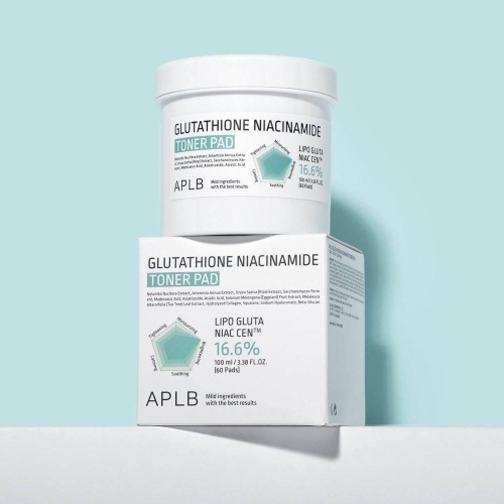 Aplb Glutathione Niacinamide Toner Pad