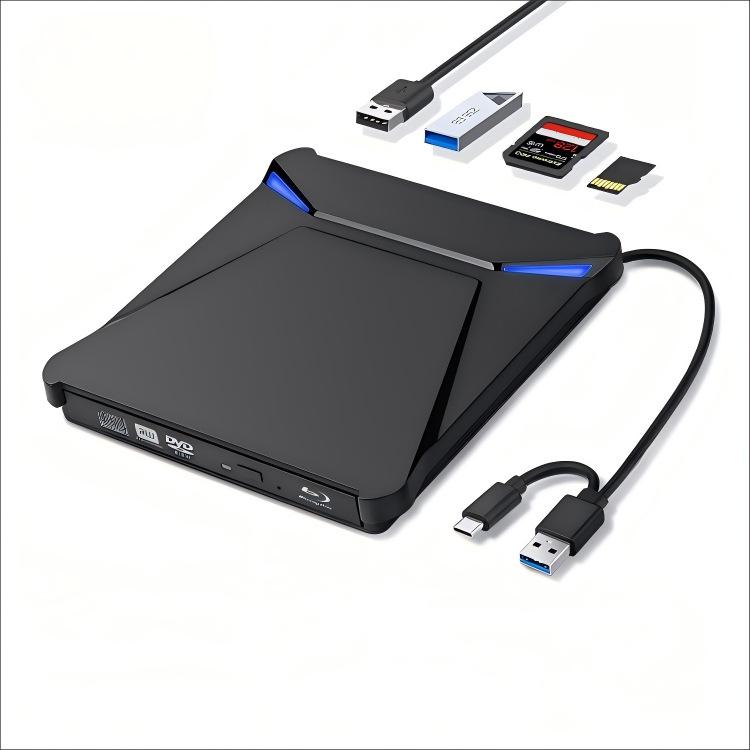Portable External Blu-ray Burner Optical Drive