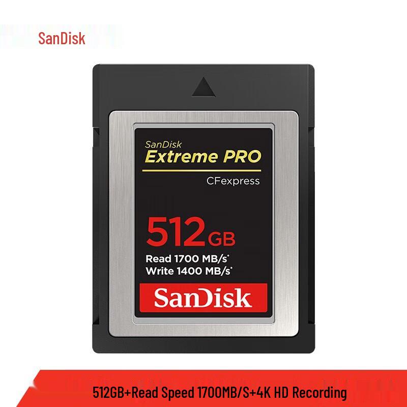 

SanDisk 512GB CFexpress Type B Memory Card