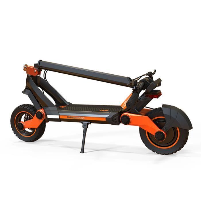 KugooKirin G3 - Elektrická koloběžka - 10" kola - Baterie 52V 18AH - Motor 1200W - Černá