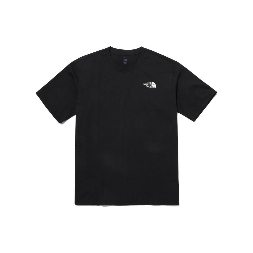 THE NORTH FACE T-Shirts Unisex Black Crew Neck Moderate Straight Fit NT7UP07A