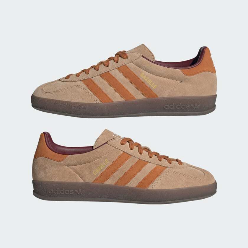 JH5412 Adidas Originals Gazelle Indoor Warm Sandstone Craft Ochre Shadow (Men's)