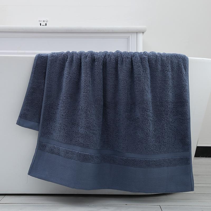 Platinum section hotel cotton bath towel plain color broken gear thickened adult tube top bath towel beach towel long-staple cotton