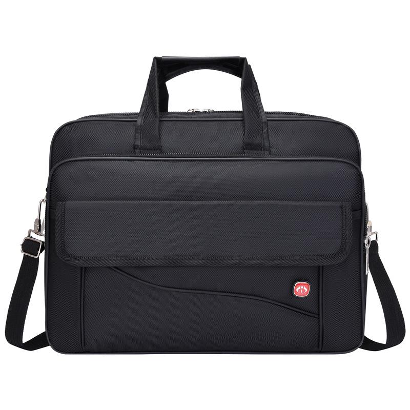 Men's Large Capacity Wear-Resistant Business Laptop Briefcase and Travel Handbag