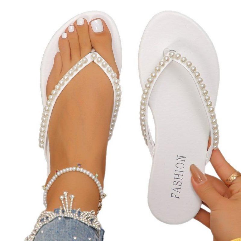 Scarpe basse infradito da donna estive con suola morbida antiscivolo da spiaggia