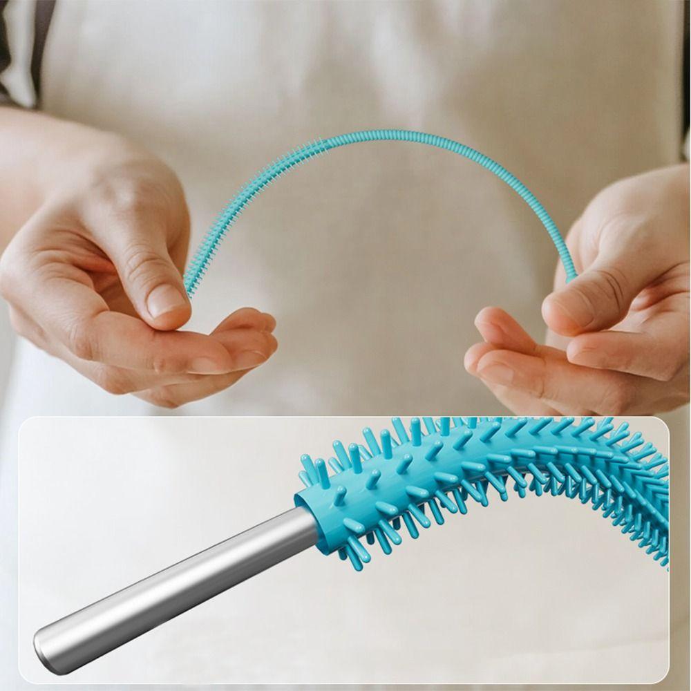 Long Silicone Straw Cleaning Brush Reusable Cleaning Tool New Gap Brush