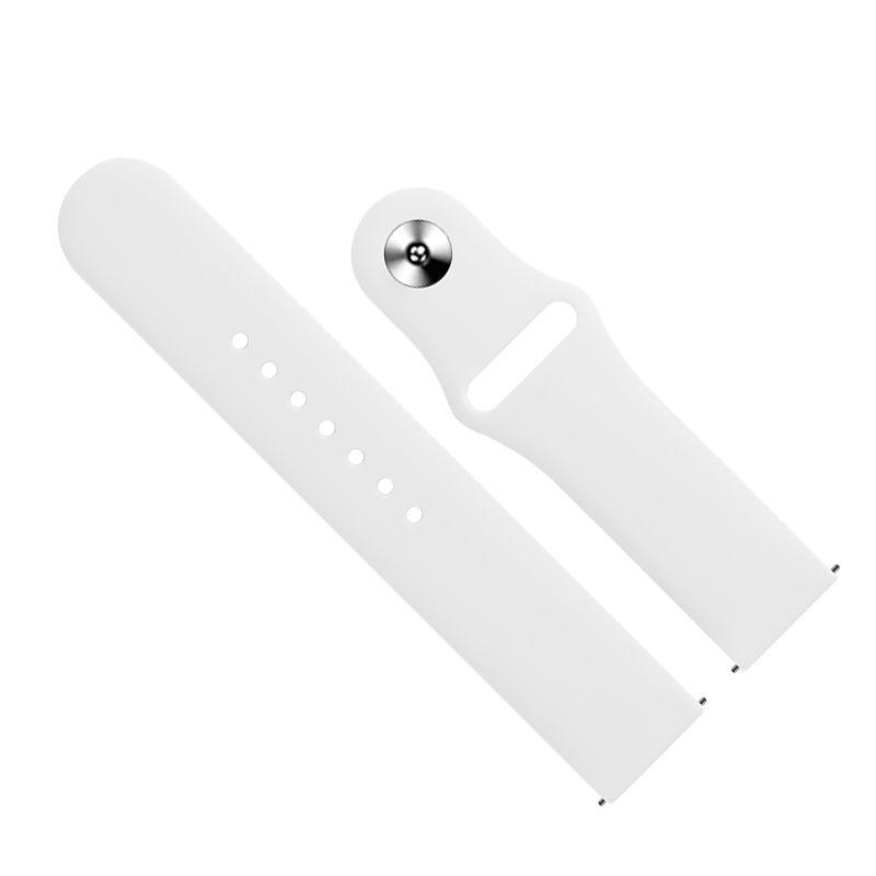 

Watch Youth Edition Watchband A1608/Lite Replacement Belt 1S/A1915 Neutral Pop/Neo Bracelet GTS/Gts3 Flexible Tape Gts2 Mini/Gtr42mm Accessories SLR buckle-White Applicable: AMAZFIT BIP BAND-20MM