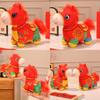 Year Of The Horse Plush Toy With Super Soft Short Pile For Chinese New Year Gifts