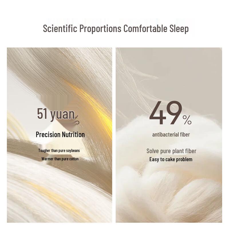 YEEHOO All-Cotton Soybean Fiber Quilt