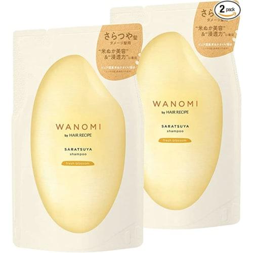 

Wa no Mi Saratsuya Shampoo Refill x2 Set Hair Recipe (Wanomi)