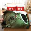 2026 APEX Heroes 3D Cartoon Duvet Cover Soft Skin-Friendly Breathable Bedding Set with Zipper for Kids Boys Girls Bedroom Decor