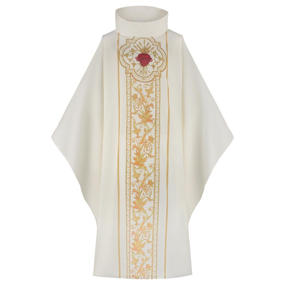 

Хэллоуин Мода Принтованный Халат Костюм Молитва Монах Свободный Большой Размер Костюм для Сцены One Size