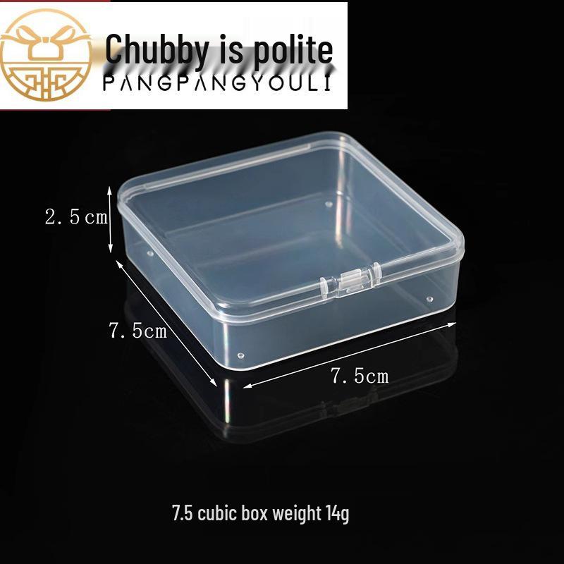 Mini Transparente Kunststoff-Aufbewahrungsbox - Tragbarer Kleinteile-Organizer