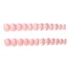 European And American Manicure, Nail Piece Small Fresh Flower Classic French Short Nail Square Nail, Wearing Nail