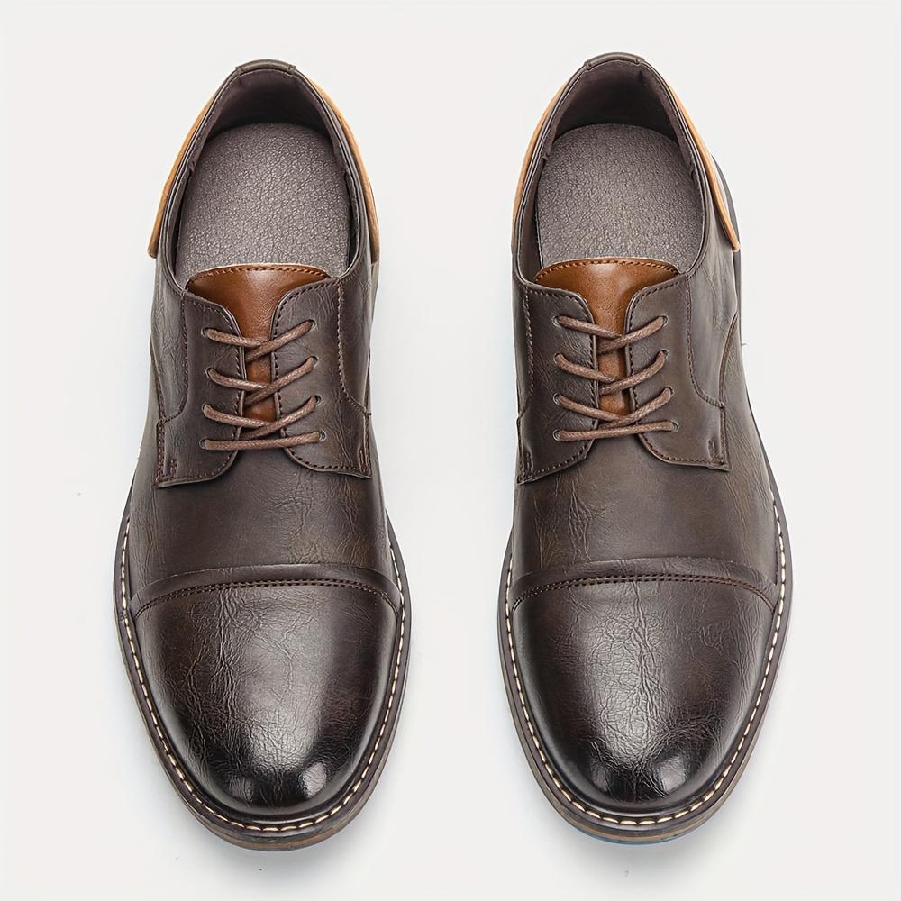 Men Shoes Fashion Comfortable 2026 Brand Men Derby Shoes