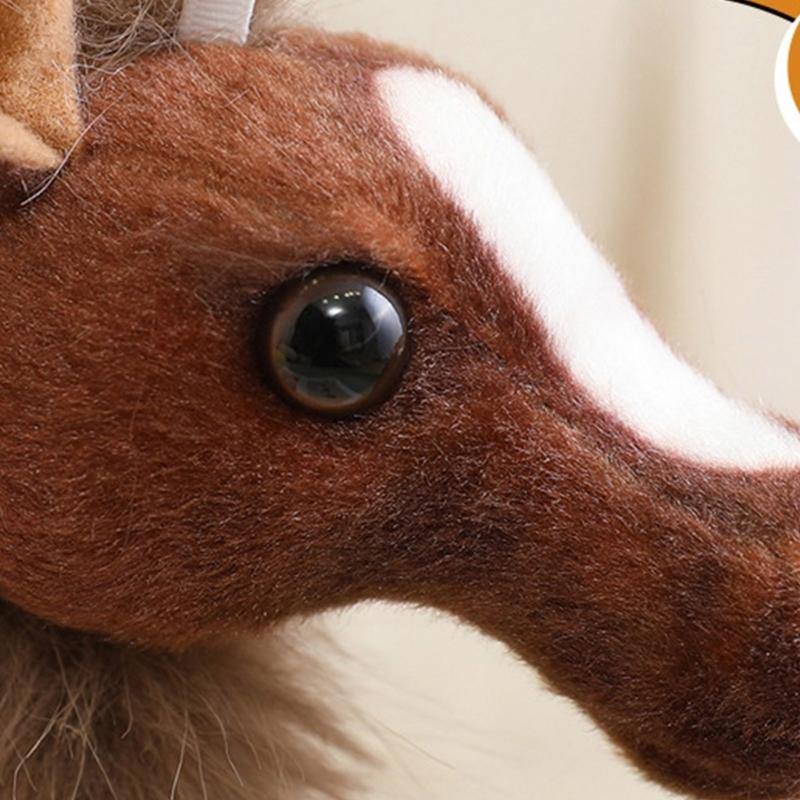 Plush Horse Toy Pendant Decoration for Office Desk and Living Room Animal Ornament Gift for Friend Family