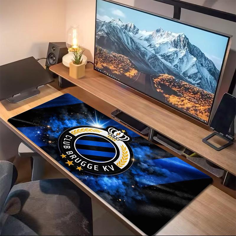 Club Brugge KV Print Cushion Non-slip Laptop Tablet Big Mousepad XXL Mat Mini PC Playmat With Lock Edge