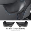 Silikon-Autotür-Aufbewahrungsbox für Tesla Model Y Juniper 2025 2026-UP Vollabdeckung Vorne und Hinten Türgriff-Organizer Zubehör
