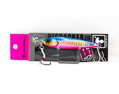 Jackall Metal Jig Big Backer 60 Gramm Blau Rosa (5525)