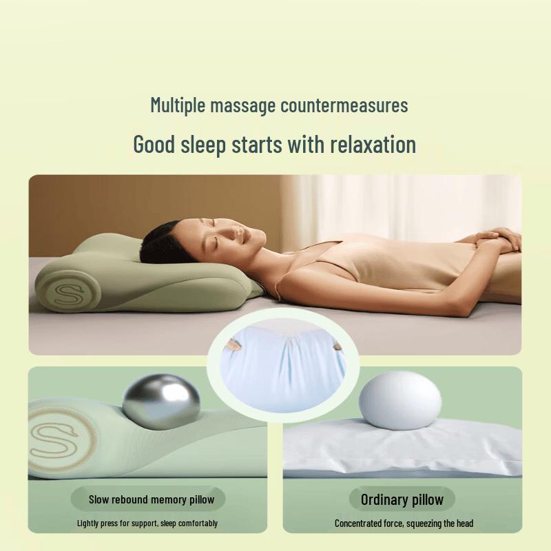 SKG P5 Smart Neck Massager Pillow with Heat & Pulse CN Plug (adapter Included)
