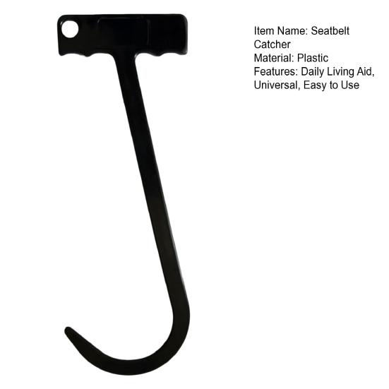 1/2Pcs Seniors Seatbelt Catcher Elderly Disabled Seat Belt Grabber Universal Automotive SUV Truck Seatbelt Reacher Hook Tool Daily Living Aid