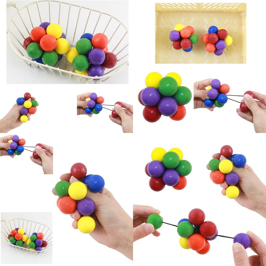 Multifunctional Magic Ball For Stress Relief And Brain Exercise Plastic Material