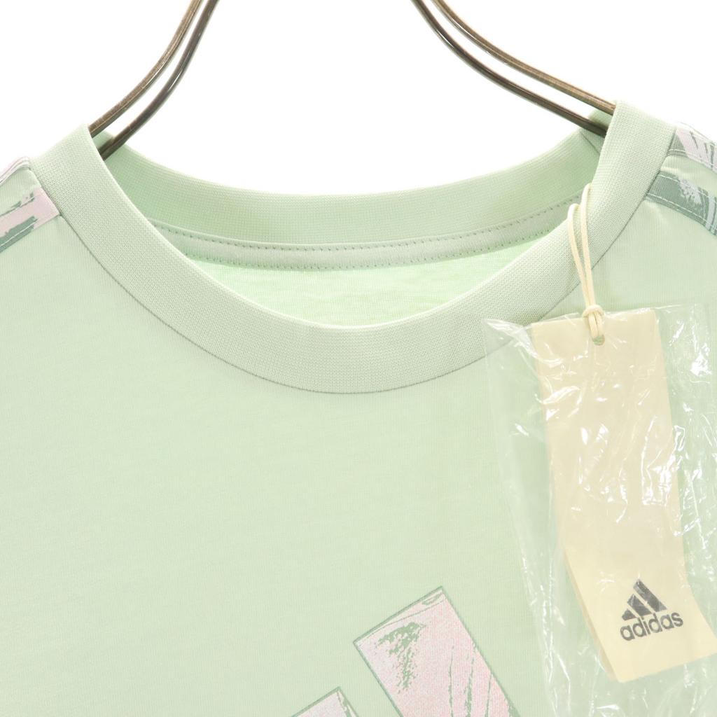 unused adidas Short sleeve T-shirt L Mint green Women Used