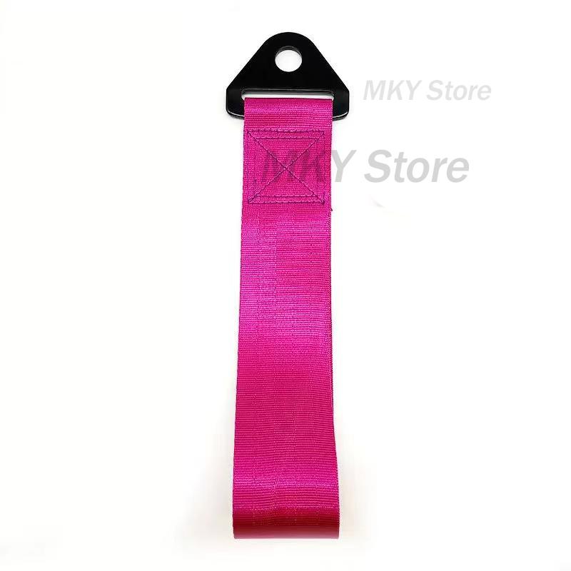 High Quality Car Color Pendant Tow Strap Belt Tow Rope Ribbon Auto Accessories Trailer Ropes Bumper Towing Strap Trailer belt