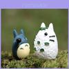 Cartoon Mein Nachbar Totoro Winter Szene Harz Garten Dekoration Für Diy Miniatur Landschaftsgestaltung