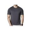 Under Armour Solid Color Sports Casual Round Neck T-Shirt Men Tops Grey 1373732-010