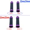 22/24MM Motorcycle grips hand rubber pedal biker scooter handlebar grips modified handlebar throttle turn Grip Settle Grips Throttles 2