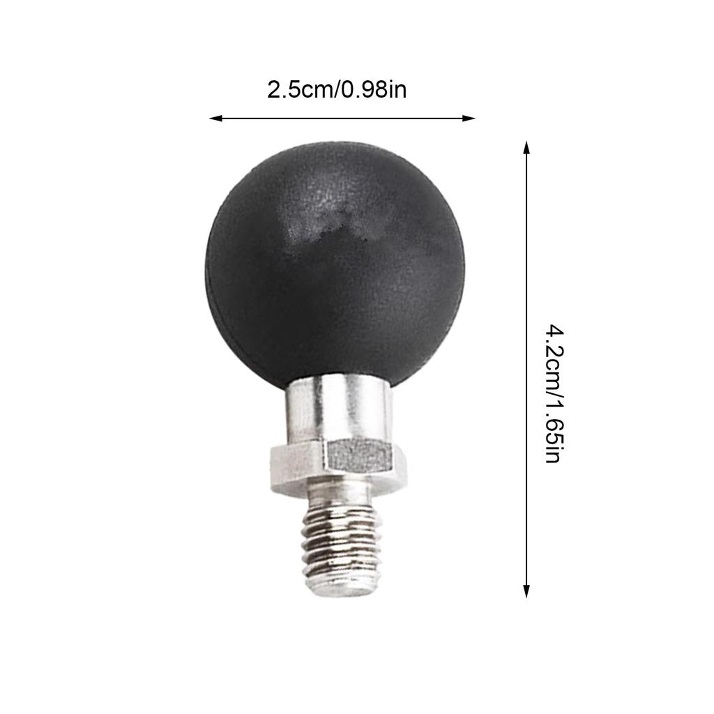 Ball Mount Holder - Ball Head Adapter for Bike Mirror Mount | All Around