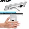 DUOGRIP Fingerhalter Handy Griff Ständer Halter Smartphone Handyständer weiß
