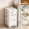 Osamu Harada Multi-Layer Mobile Storage Cabinet with Wheels